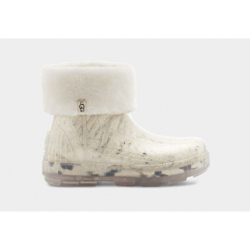 DRIZLITA CLEAR BOOT - White