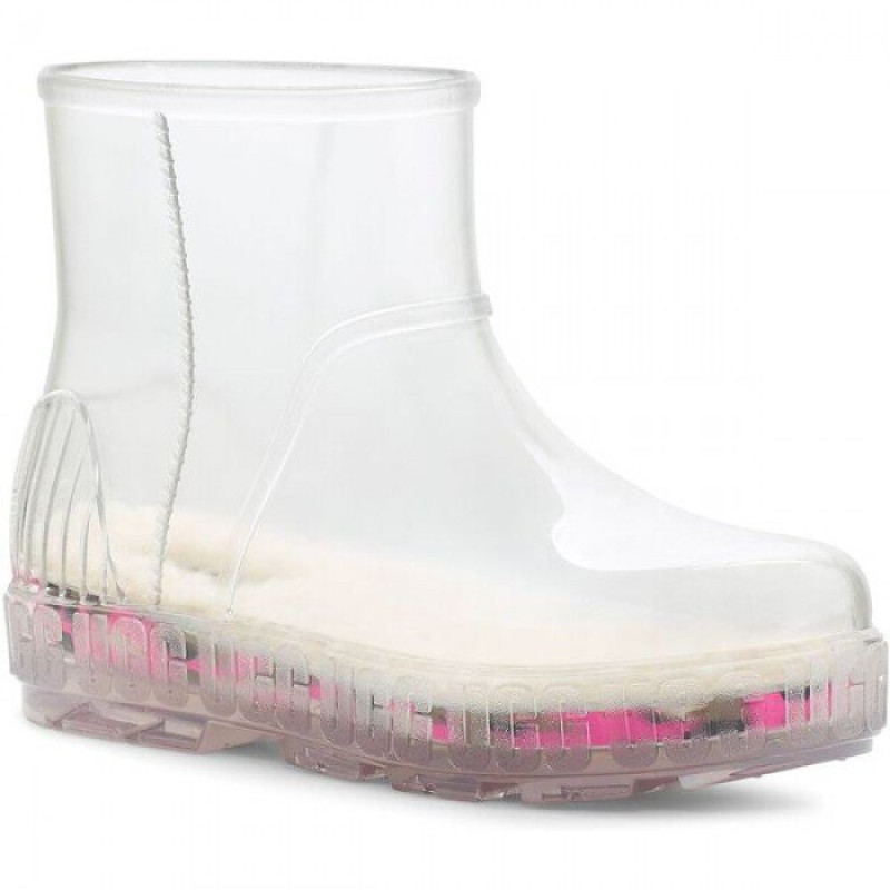 DRIZLITA CLEAR BOOT - Taffy Pink