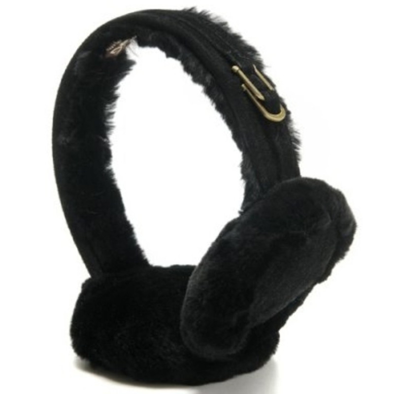 Меховые наушники Earmuff - Black