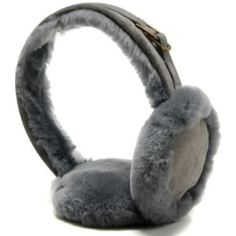 Меховые наушники Earmuff - Grey