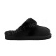 Меховые Домашние Тапочки Slipper - Black