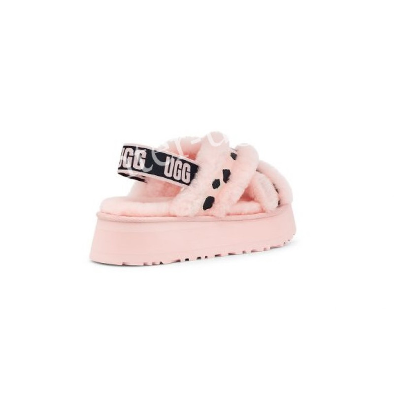 Disco Cross Slide Animalia - Pink