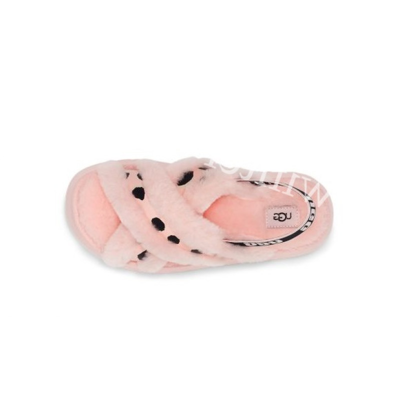 Disco Cross Slide Animalia - Pink