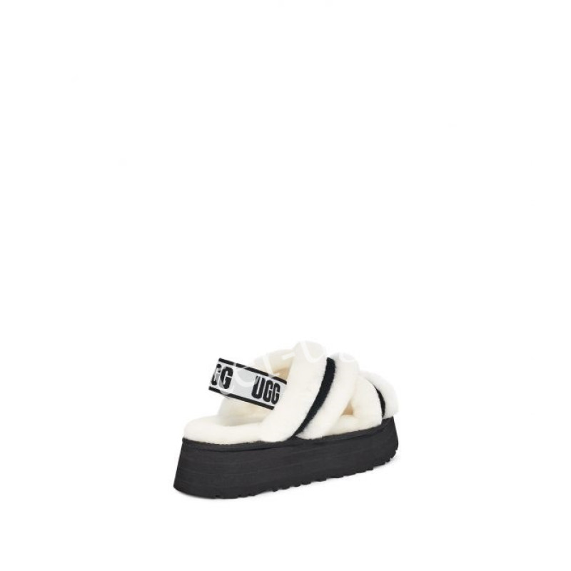 Disco Cross Slide - White