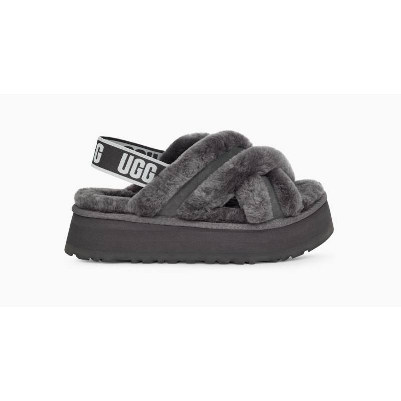 Disco Cross Slide - Charcoal