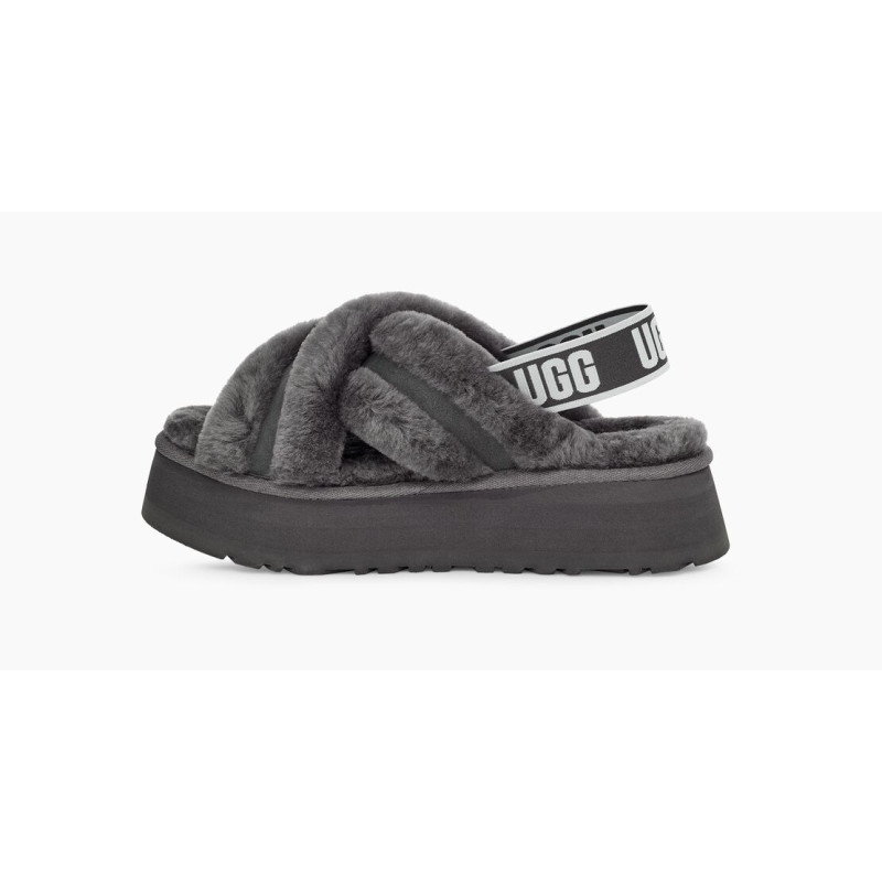 Disco Cross Slide - Charcoal