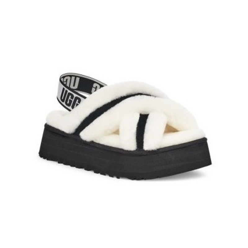 Disco Cross Slide - White