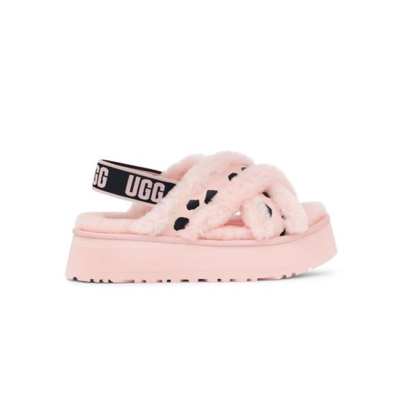 Disco Cross Slide Animalia - Pink