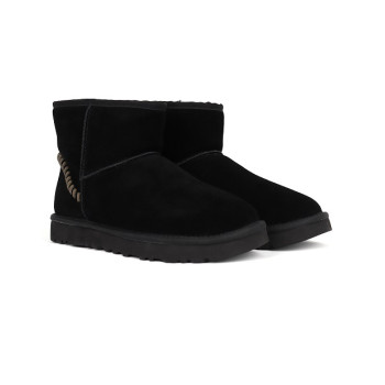 Угги Мужские Mini Deco Suede - Black