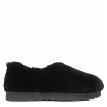 Женские Мокасины Ugg Hailey Fluff Slippers Black