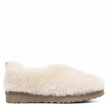 Женские Мокасины Ugg Hailey Fluff Slippers Natural